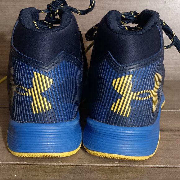 Under Armour Curry 2.5 Dub Nation Youth Basketball Shoes Size 2.5Y 1276333-400 - Picture 12 of 16